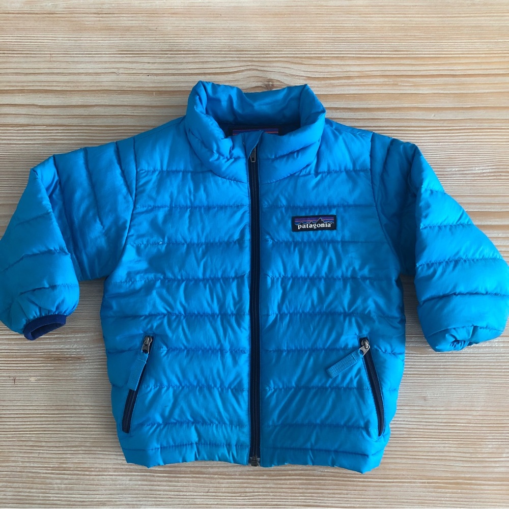 Patagonia jacket down 6-12 months